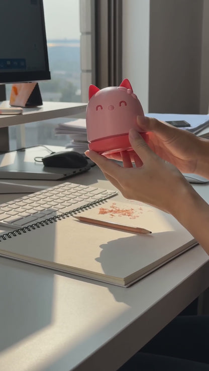 Key-Clean 04. Cat Desktop Vacuum Cleaner and Keyboard Cleaner